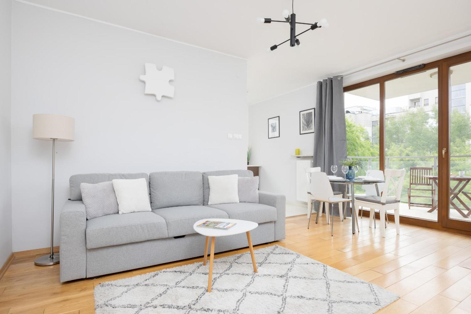 City Apartment With Parking Near Metro Mlociny By Noclegi Renters Варшава Экстерьер фото